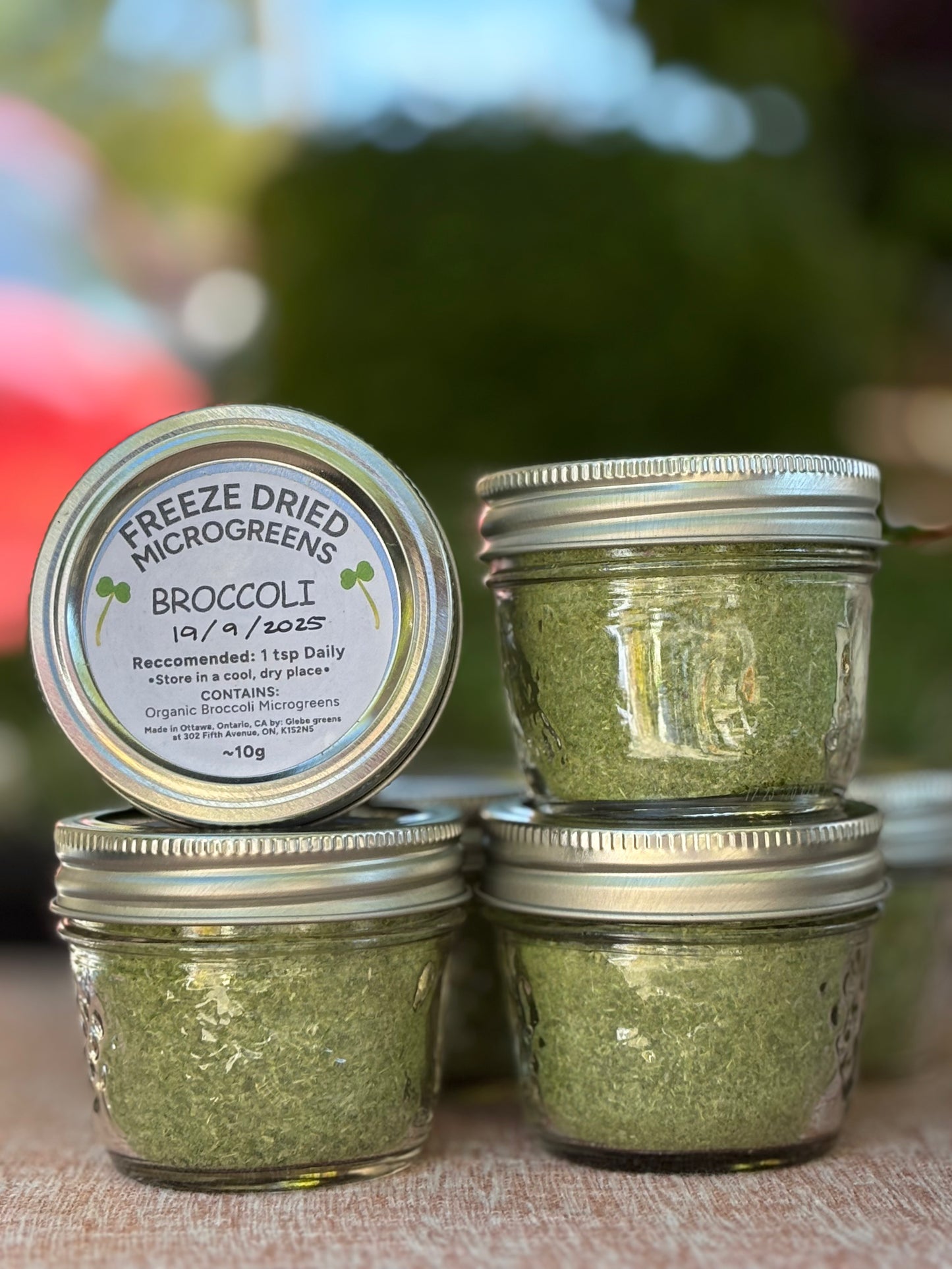 Freeze Dried Microgreens