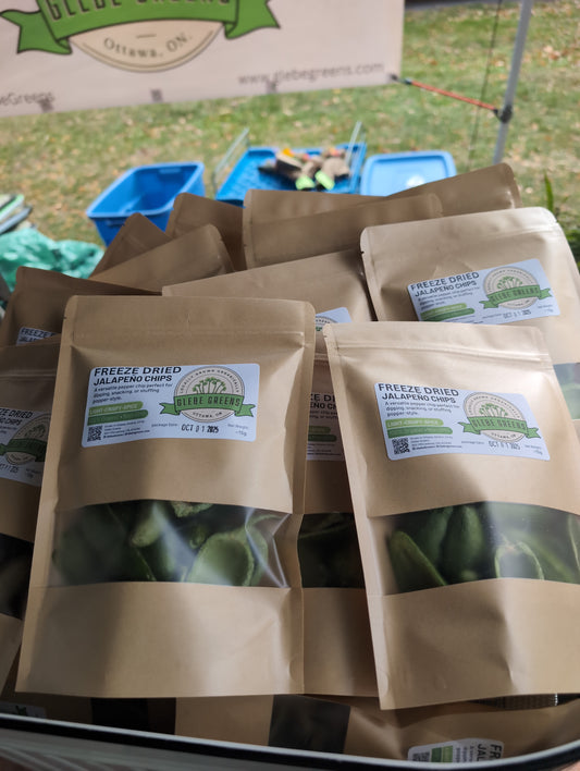 Freeze dried peppers